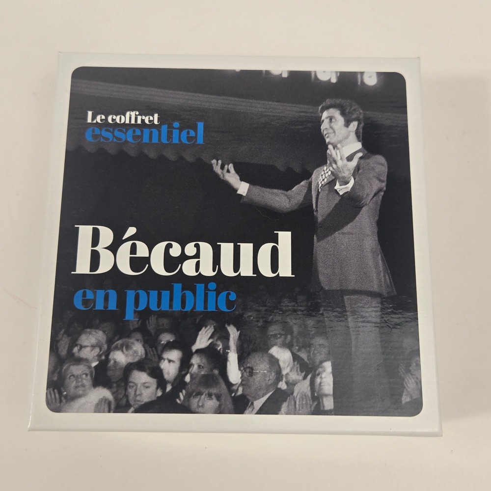 Gilbert Bécaud - En Public Le Coffret Essentiel 17 CD Parlophone Box Set NM